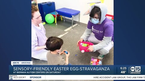 Sensory-friendly Easter Egg-Stravaganza on Saturday