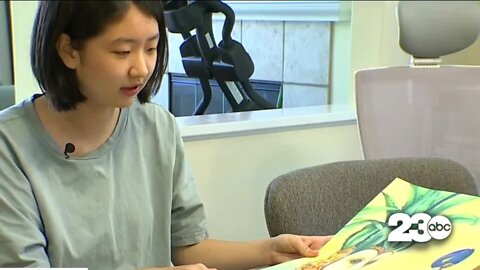 Teen uses their love of art to help the less fortunate