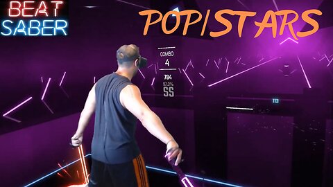 Beat Saber || PopStars - K & DA & Madison Beer & (G)I-DLE Feat. Jaira Burns || Expert+ Mixed Reality