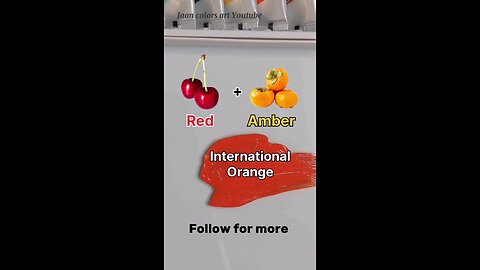 Thick fruit color mixing #shorts #colormixing #satisfying #colortheory