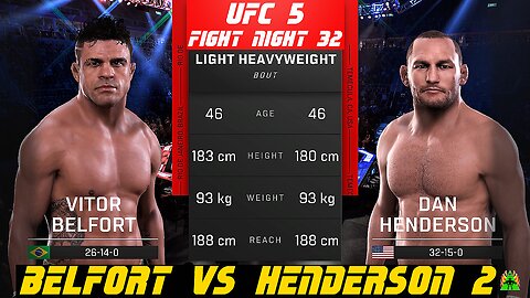 UFC 5 - BELFORT VS HENDERSON 2