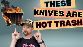 WEDNESDAY SUCKS! SO LETS LOOK AT THE 5 WORST KNIVES I OWN!