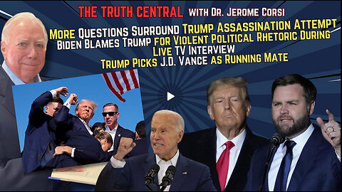 More Questions Surround Trump Assassination Attempt; Biden Blames Trump for Violent Rhetoric