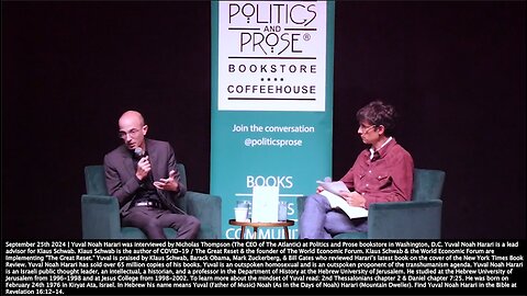 Yuval Noah Harari | "A Letter Allegedly from St. Paul to Timothy, Which Most Scholars Today Think Is a Much Later Forgery. 1st Timothy, This Has Shaped the Views of Billions of Christians for More Than 1,500 Years." - 9/25/24