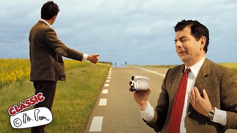 A Blogging Mr Bean Gets a Ride | Mr Bean’s Holiday |