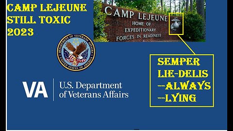 Camp Lejeune still toxic in 2023