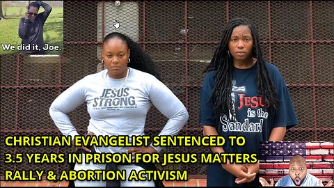 CHRISTIAN EVANGELIST BEVELYN WILLIAMS SENTENCED TO 3.5 YEARS FOR JESUS MATTERS EVENT AND ACTIVISM.