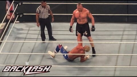 Brock Lesnar vs Cody Rhodes - BACKLASH 2023