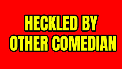 Heckled By Other Comedian #shorts