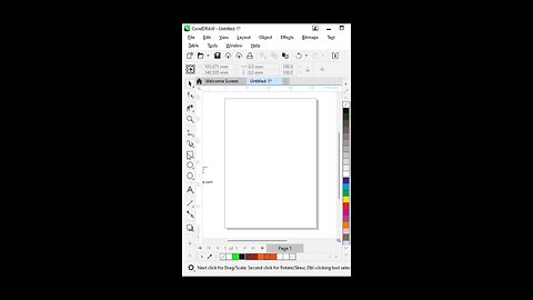 Creating Stunning Post in Corel Draw #viral #short