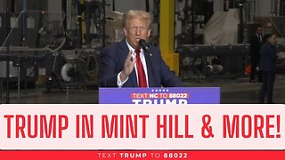 TRUMP KILLS IT IN MINT HILL | KAMALA HARRIS TALKS ECONOMICS!