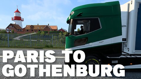 [ETS2] Paris, France to Gothenburg, Sweden: Slow TV European Trucking