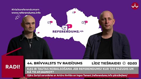 BRĪVVALSTS TV 44# RAIDĪJUMS /12.12.2021/