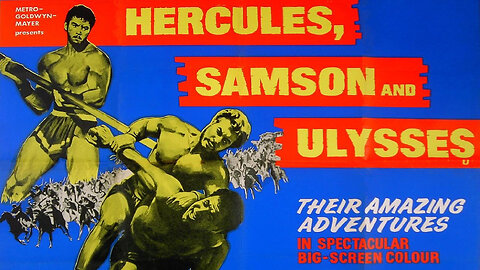 Hercules, Samson, and Ulysses (1963 Full Movie) | Adventure-Fantasy/Sword-and-Sandal | Kirk Morris, Iloosh Khoshabe, Liana Orfei, Diletta D'Andrea.