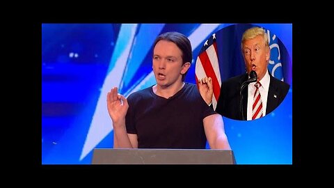 Impersonator DONALD TRUMP Make Judges Can't Stop Laugh - Britain's Got Talent