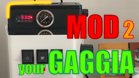 DIY Mod Gaggia Espresso Coffee Machine (Part 2) 升级嘎加浓缩咖啡机