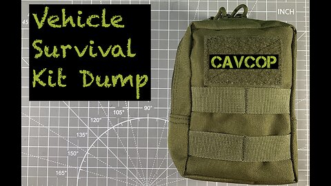 Vehicle Survival Kit Dump