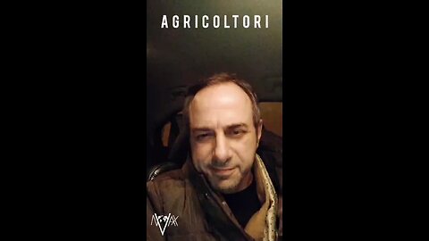 Italian farmer's protest