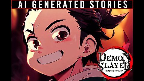 TANJIRO AKA 😁❓ l AI Generated Demon Slayer Fanfiction