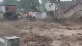 Horrifying images of destructive flooding in India