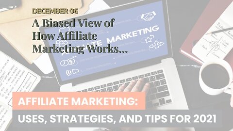 A Biased View of How Affiliate Marketing Works (Quick Guide) - ThirstyAffiliates