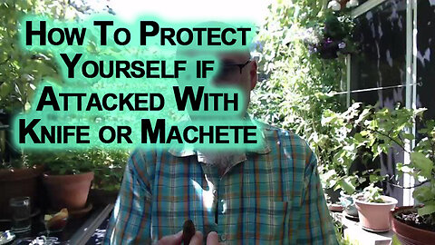 Self Defense, Advice & a Story: How To Protect Yourself if Attacked With a Blade, Knife or Machete