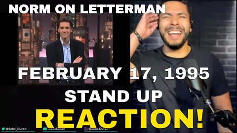 Norm Macdonald David Letterman Appearances Reactions #4 | February 17, 1995