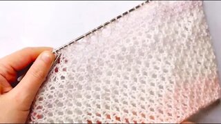 🧶Easy knitting pattern full video in description