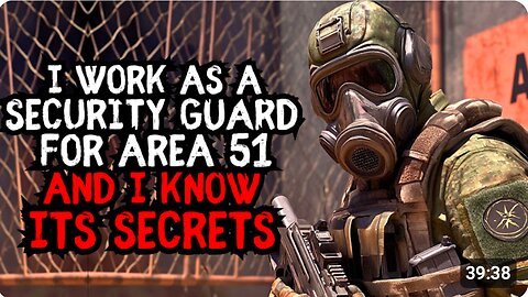 I Work as a Security Guard for Area 51 and I Know Its Secrets | Sci Fi Story