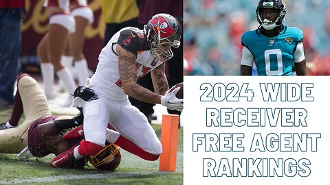 Who are the best 2024 free agent wide receivers?