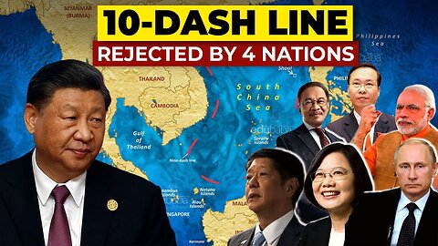 Philippines, Taiwan, India and Russia REJECT China’s 10 Dash Line Map