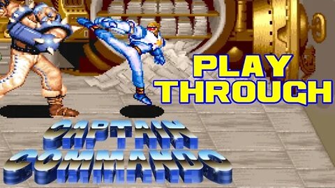 Captain Commando Arcade Playthrough