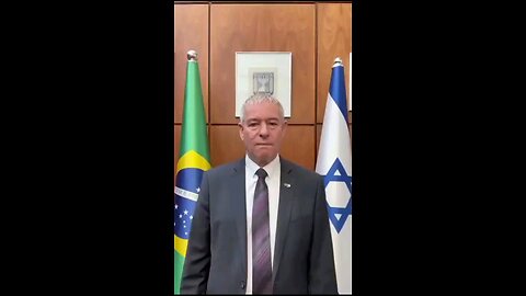 Declaração do Embaixador de Israel no Brasil sobre a situação dos brasileiros em Gaza.