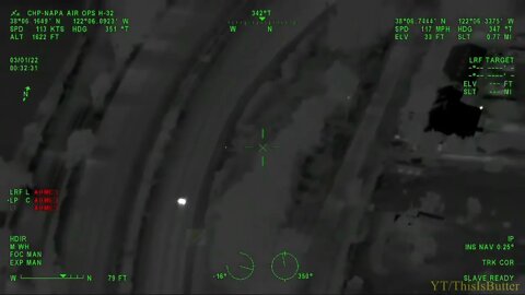 CHP helicopter assists Contra Costa CHP with a vehicle pursuit