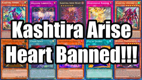 Yu-Gi-Oh! *TCG* Forbidden And Limited List Update Kashtira Arise Heart Is Banned!!!