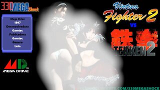 Jogo Completo 93: Virtua Fighter 2 vs Tekken 2 (Mega Drive)