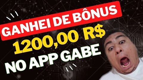 GANHEI 2 218,00 REAIS DE BÔNUS GRÁTIS NESSE APP