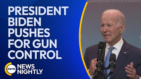 President Biden Travels to Connecticut to Push for Gun Control _ EWTN News Nightly