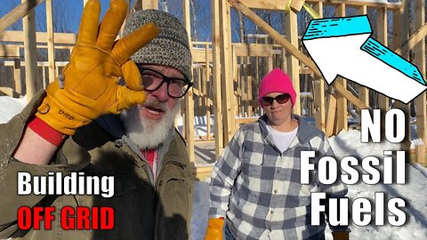 NO FOSSIL FUELS Off Grid Build | A Big Family Homestead VLOG