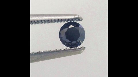 Black Diamond Round Cut African 2mm Micro Sized