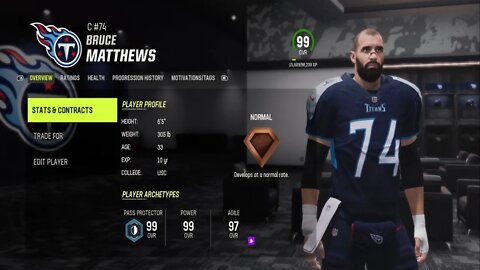 How To Create Bruce Matthews Madden 23