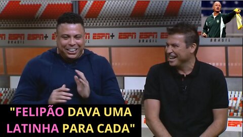 RONALDO FENÔMENO REVELA QUAL O MIMO QUE RECEBIA DE FELIPÃO APÓS AS PARTIDAS NA COPA DE 2002