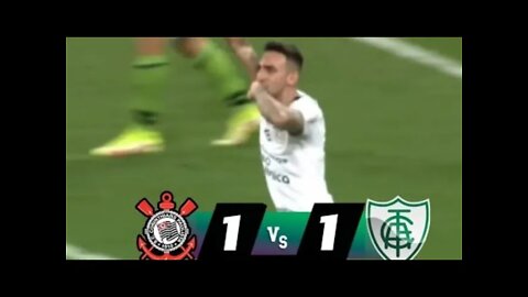 Corinthians 1 x 1 América- MG - COMPLETO | Gols e Melhores Momentos | 29/05/2022