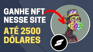 GANHE NFT NESSE SITE | ATÉ 2500 DÓLARES ( CHANCE DE GANHAR 1 BITCOIN )