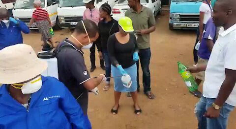 SOUTH AFRICA - Johannesburg - Covid-19 - Bontle Ke Botho clean up Campaign in Alexandra - Video (ak6)