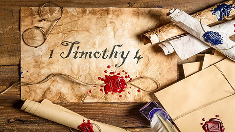 1 Timothy Chapter 4 | Pastor Anderson (Road Trip Series)