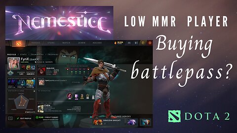 Veteran Dota1 Player Buying Nemestice Battlepass (what's the worth?)