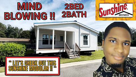 MIND BLOWING 2BED 2BATH SUNSHINE MODULAR HOME BY #sunshinehomes FULL TOUR | DMHC | SUNSHINE HOMES