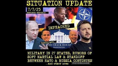 SITUATION UPDATE: MILITARY IN POSITION IN 27 STATES! RUMORS OF SOFT MARTIAL LAW! STANDOFF BETWEEN...