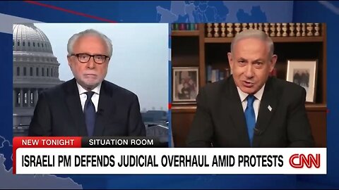 Netanyahu SCOLDS CNN Host For Interruptions